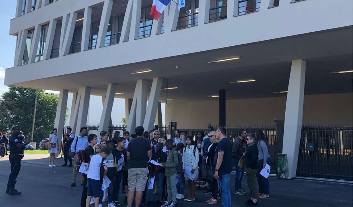 Quartier Seine-Gare-Vitry – Collège © Grand Paris Aménagement